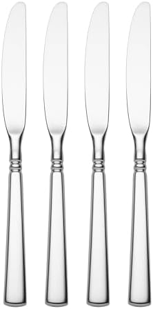 Oneida Easton Dinner Knives Silverware Set for 4, Flatware