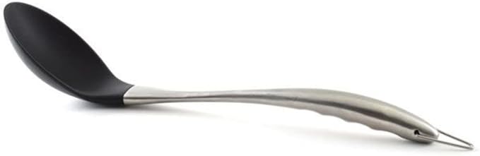 Norpro Stainless Steel and Silicone Solid Spoon