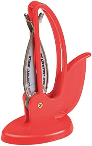 Warthog V-Sharp Curve Knife Sharpener, 325 Grit Diamond Hones, Red