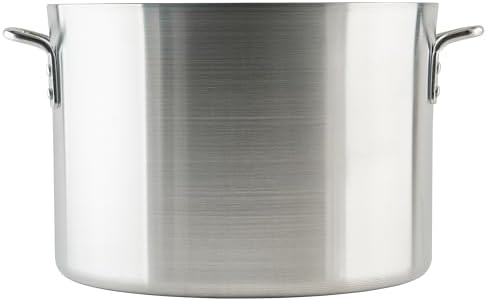 Winco 6.0mm Aluminum Sauce Pot, 26-Quart