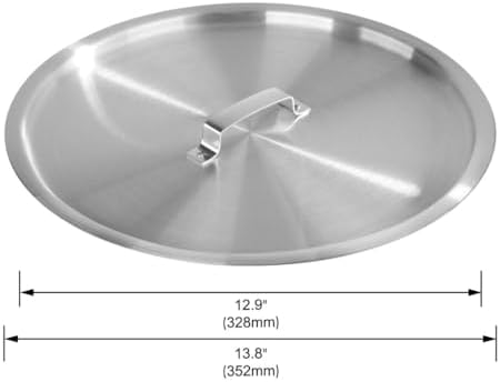 New Star Foodservice Aluminum Stock Pot Cover for 24 QT Stock Pot (10301664)