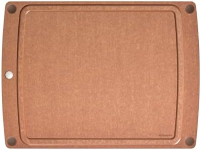 Epicurean All-In-One Cutting Board, 19.5" x 14.5" Juice Groove, Nutmeg
