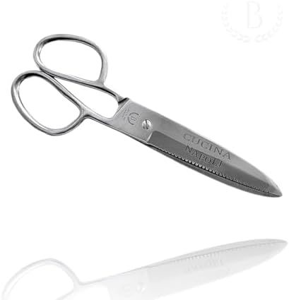 Kitchen Shears | 8" Multi-Purpose Kitchen Scissor | Stainless Steel | Made in USA