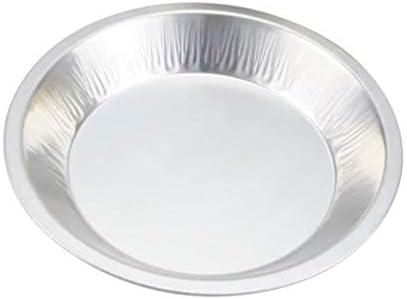 KitchenDance Disposable Heavyweight Aluminum Foil Round Baking Pan, 1070, Silver, 36 Ounces