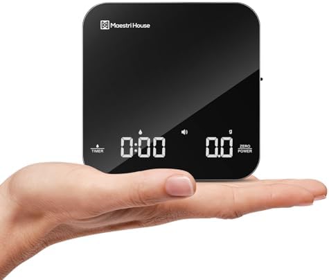 Maestri House S2 Espresso Coffee Scale with Timer 0.1g Precision Shot Scale