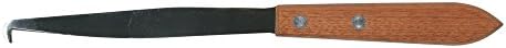 Apothecary Products 4" Stainless Steel Spatula and Blade, Wooden Handle