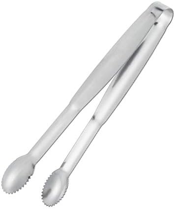 MSY BIGSUNNY 6" Premium Stainless Steel Sugar Cube Tongs Ice Tongs, Mini Serving Tongs Appetizers Tongs - Set of 4 (Silver)