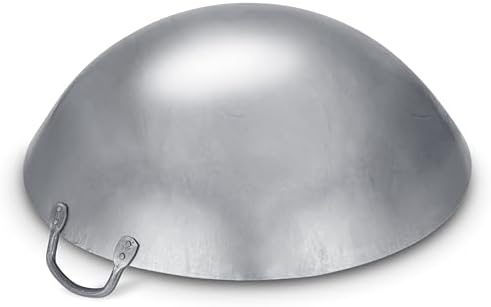 Craft Wok Large 18-Inch Heavy Canton Style Hand Hammered Carbon Steel Wok (Round Bottom) / 731W87-18in