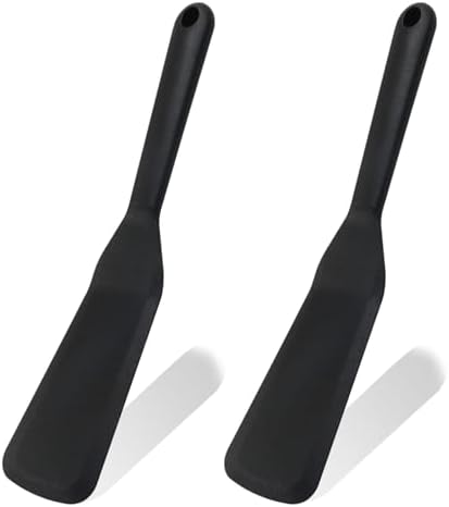 Thin Omelet Turner, 2 Pack, Black