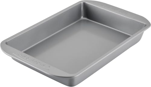 Farberware Nonstick Bakeware Baking Pan/Nonstick Cake Pan,Rectangle - 9 Inch x 13 Inch,Gray,(Pack of 6)