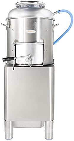 Hakka Multi-Functional 27 LB Capacity Commercial Potato Peeler and Washer