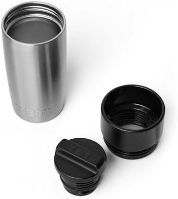 YETI Rambler 12 oz Travel Bottle, Stainless Steel, Vacuum Insulated with Leakproof Commuter Cap, Stainless