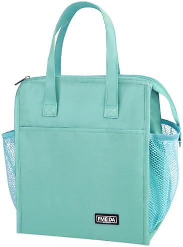 Insulated Lunch Bag Women, 12L Large Thermal Snack Bag Reusable Cooler Tote