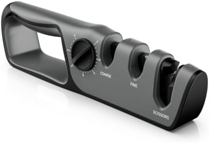 Newise Knife Sharpener with Adjustable Angle 12°-24°