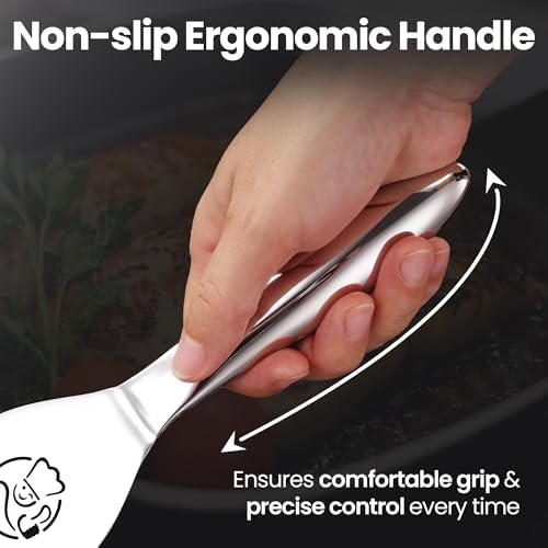 Gourmet Easy Fish Spatula Set, Ultra-Thin Edge Easy Flipping – Fish Edition