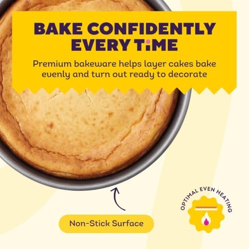 Wilton Everyday Non-Stick Round Cake Pan, Made Without PFAS, 9 in.