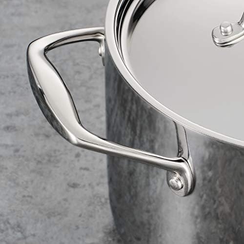 Tramontina Signature Tri-Ply Clad Stainless Steel 5-Quart Dutch Oven Pot