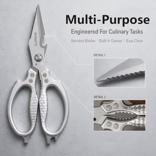 Kitchen Scissors for Food Meat Vegetables Cutting Sharp All Purpose