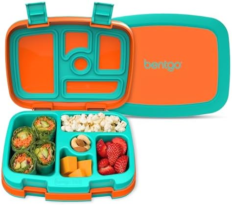 Bentgo Kids Bento-Style 5-Compartment Leak-Proof Lunch Box