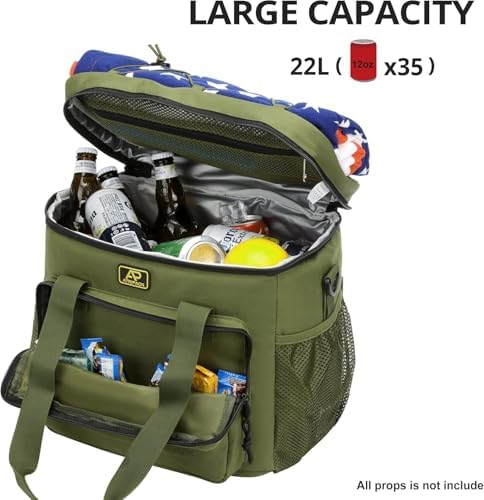 Lunch Box for Men, 22L Leakproof Tactical Lunch Bag Large Cooler for work