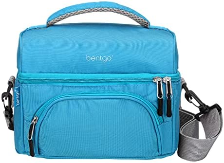 Bentgo Deluxe Insulated Lunch Bag with Adjustable Strap & Outer Pocket