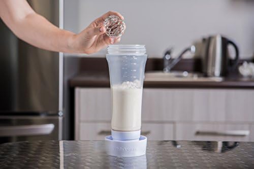 Whiskware Pancake Batter Mixer Plastic, Mixes 4 Cups of Batter, White