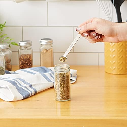 RSVP International Endurance Kitchen Collection Open Stock Measuring Spoon, Stainless Steel, Dishwasher Safe, 0.25-Teaspoon