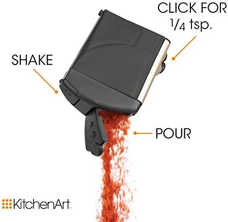 KitchenArt 57010 Select-A-Spice Auto-Measure Carousel Professional Series, Satin