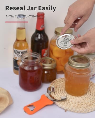 CYDW Mason Jar Opener Tool with Soft Touch Handle, for Canning Supplies
