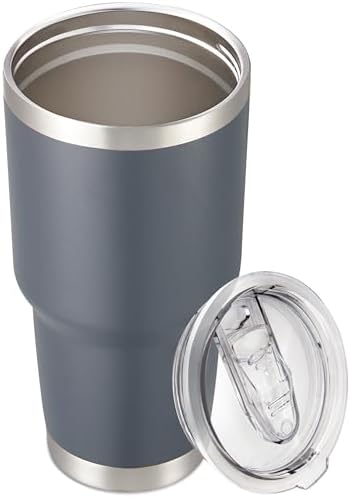 30 oz Tumbler with Lid Stainless Steel Tumblers, 1 Pack