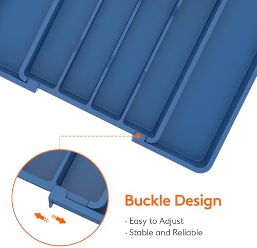 Lifewit Expandable Silverware Drawer Organizer, Kitchen Utensil Tray