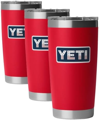 YETI Rambler 20 oz Stainless Steel Vacuum Insulated Tumbler w/MagSlider Lid