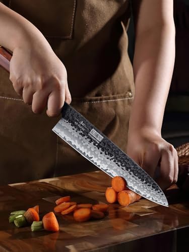 HOSHANHO 5 Pieces Knife Set, Japanese High Carbon Steel Kitchen Knife Sets