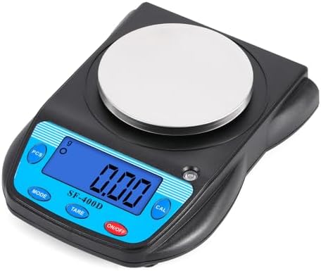 Bonvoisin Digital Lab Scale 600g x 0.01g Precision Electronic Scale LCD Display Analytical Balance Jewelry Scale Scientific Scale 0.01g Accuracy