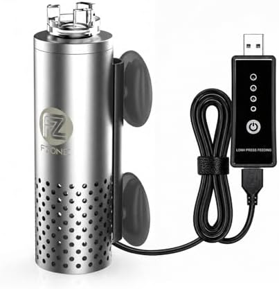 FZONE Aquarium Surface Skimmer with 4-Speed Controller for Planted Tanks