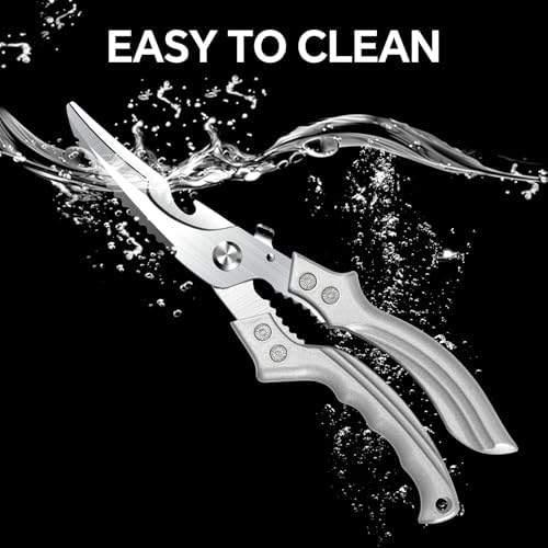 2PCS Kitchen Shears Set Multi-Purpose Kitchen Scissors for Food Heavy Duty