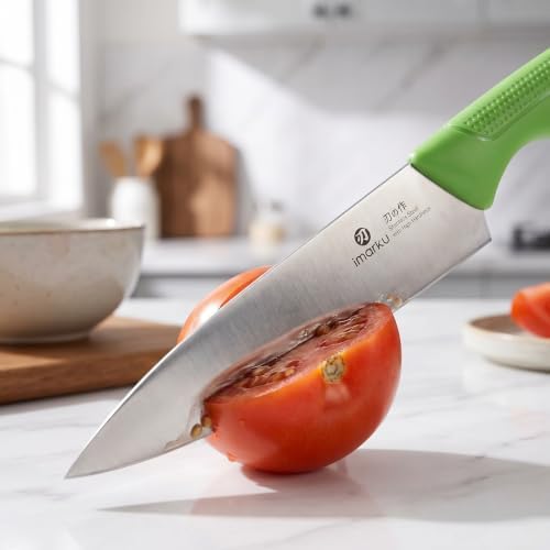 iMarku 14-piece high-carbon stainless steel knife set, dishwasher safe