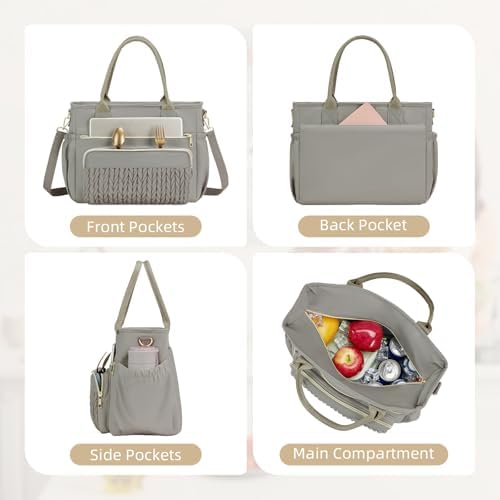 HSHRISH Lunch Box for Women Large Insulated Cooler Bag