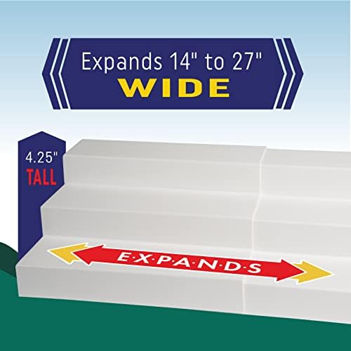 Dial Industries 3 Tier Expandable Pantry Shelf Organizer, Standard (Pack of 2)