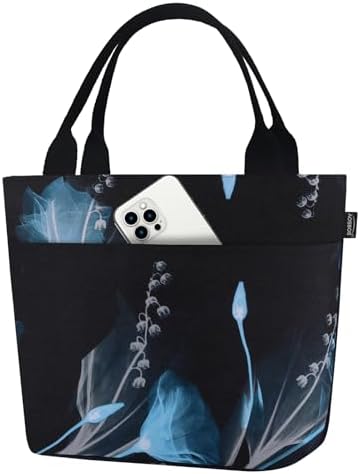 Aosbos Lunch Tote Bag,Insulated Lunch Bag For Women,Work,Office