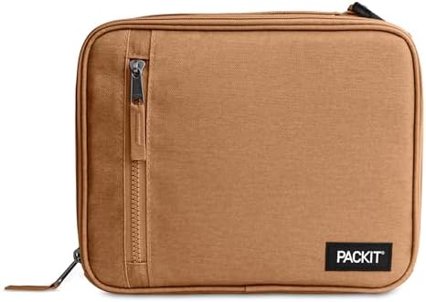 PackIt Freezable Classic Lunch Box 3L Capacity, Almond