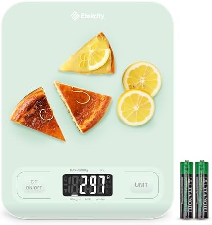Etekcity Food Kitchen Scale, Digital Grams and Ounces, Medium