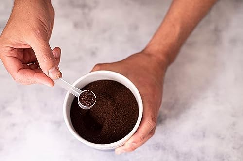 20 Pack Teaspoon Measuring Spoons, 1 Tsp (5 mL) Plastic Creatine Scoops