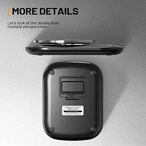 GRAM PRES Food Kitchen Scale Digital Weight Grams and Oz 11lb/0.01oz