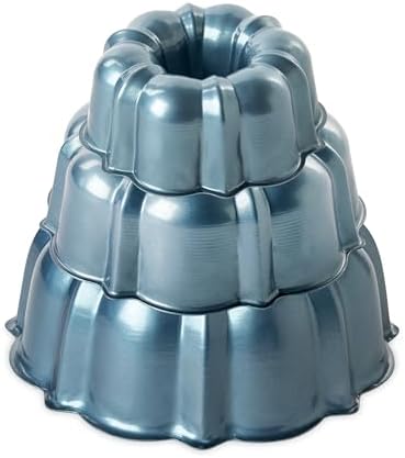 Nordic Ware Formed Bundt, Tiered 3-Piece Set, Twilight Blue