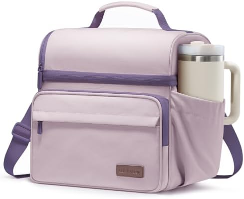 LOVEVOOK Lunch Bag for Men Women, Insulated Lunch Box, Large Cooler Lunbox