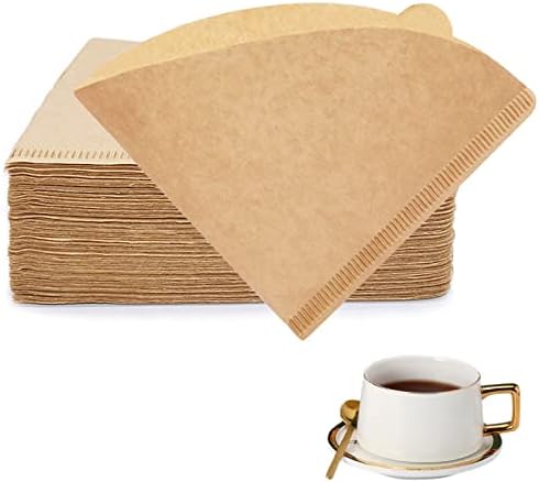 BYKITCHEN #1 Small Coffee Filters for 1-2 Cup Pour Over Dripper, 200PCS