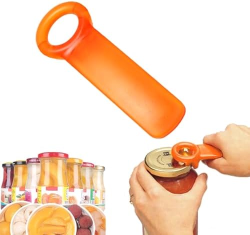 Jar Opener Jar Key,Easy Grip Jar Lid Opener Plastic Jar Opener for Weak Hands,Elderly, Children