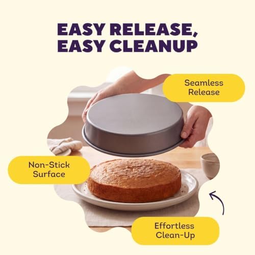 Wilton Everyday Non-Stick Round Cake Pan, Made Without PFAS, 9 in.