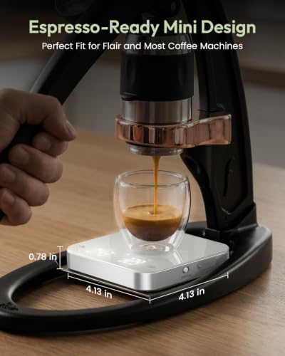 Maestri House S2 Espresso Coffee Scale with Timer 0.1g Precision Shot Scale